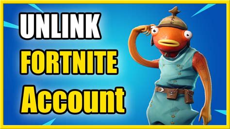 Be aware that your unlinked game <strong>account</strong> won’t progress until you relink it again. . Unlink fortnite account